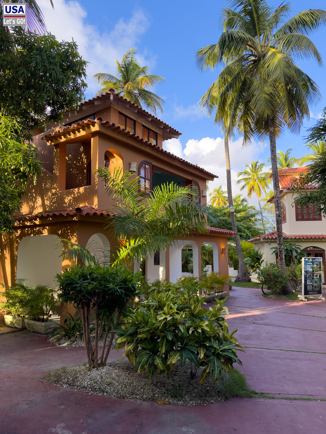 Los Corales Beach Village in Bavaro im Morgenlicht