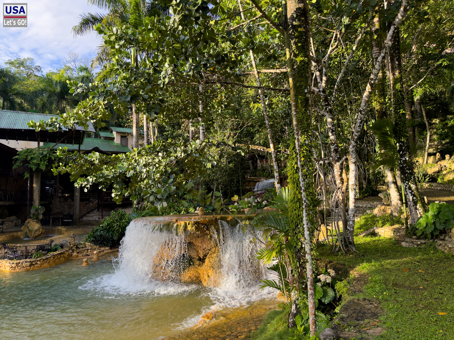 Naturpools des Alto Cano Hondo am Morgen
