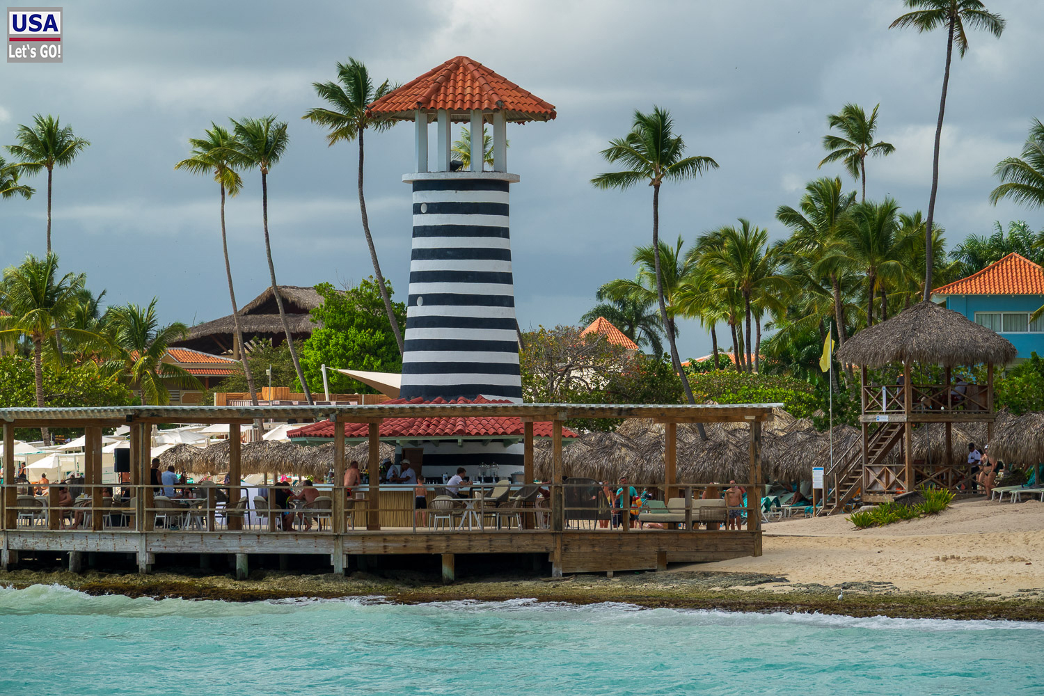 Leuchtturm am Playa Dominicus, Bayahibe