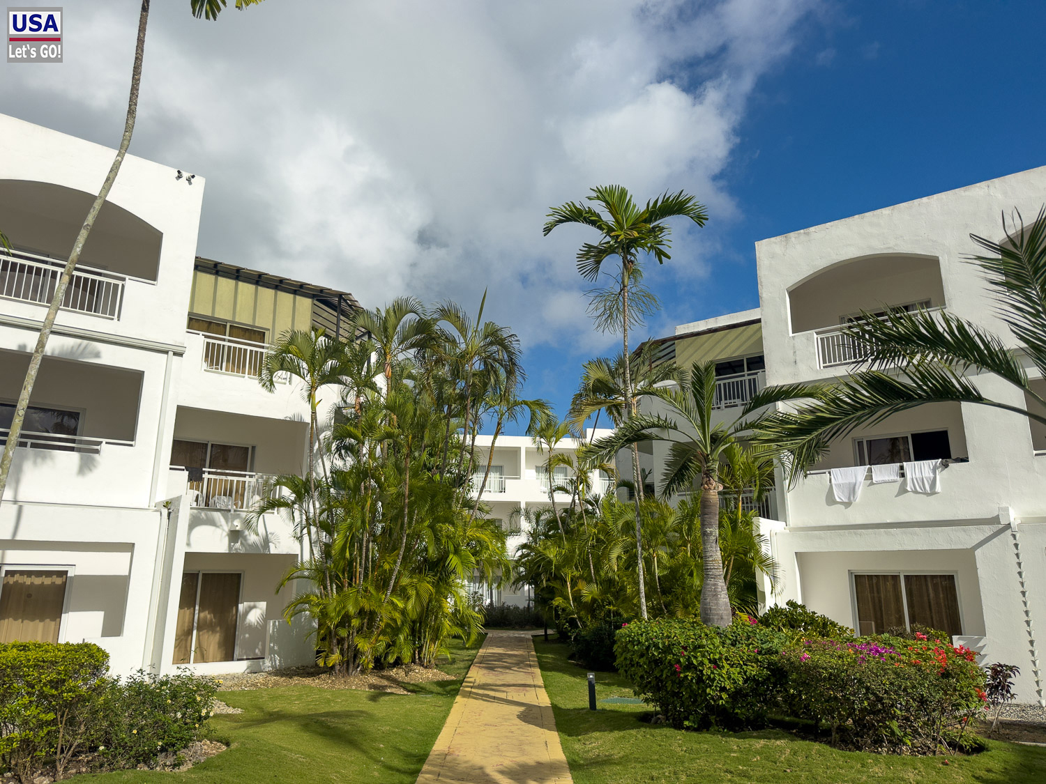 Anlage des Sunscape Dominicus am Abend, Bayahibe